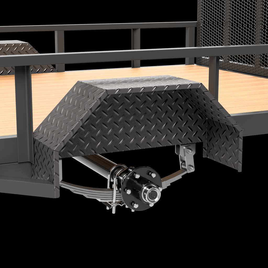 6' x 12' 5200lb Utility Trailer