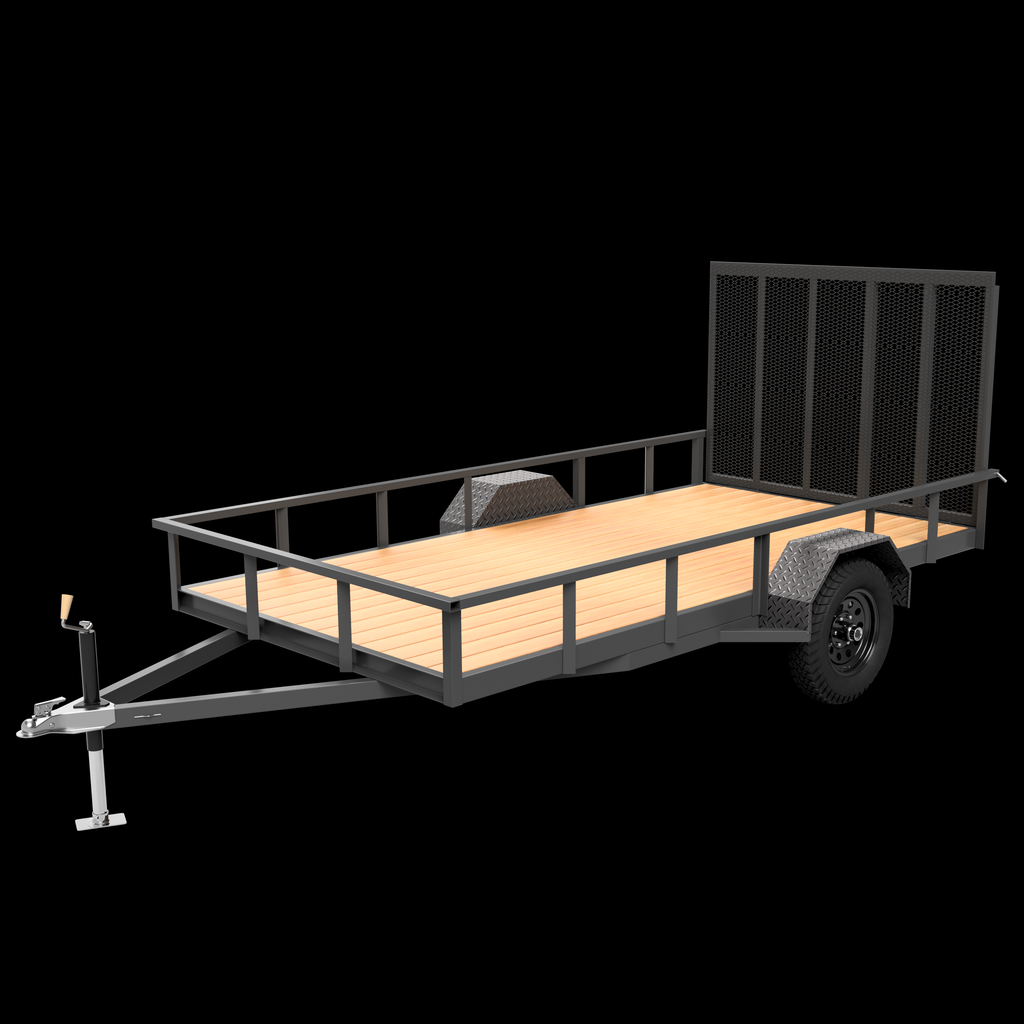 6' x 12' 5200lb Utility Trailer
